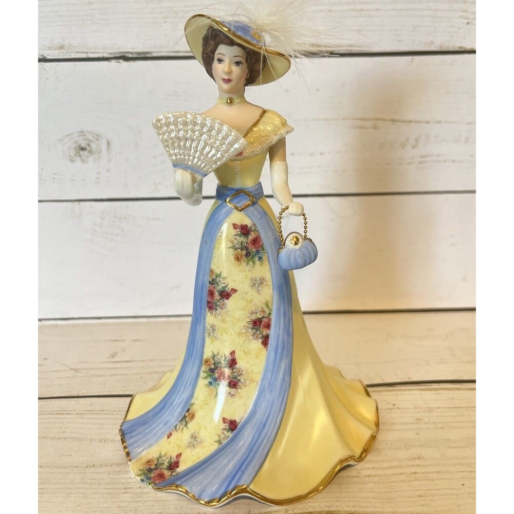 Bradford Editions 2004 Lena Liu 4th Elegant Era Bell Summer Breeze & Certificate